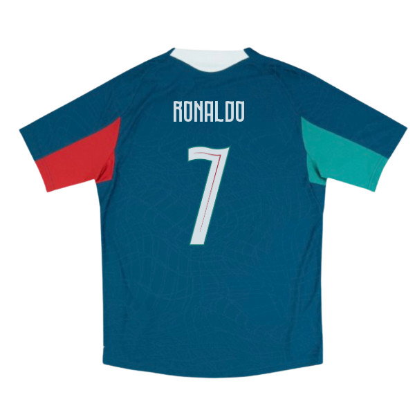 2026-2027 Portugal Training Jersey Pro (Ocean Tropic) (Ronaldo 7)-SoccerKits Hub | Buy Soccer Jerseys Online
